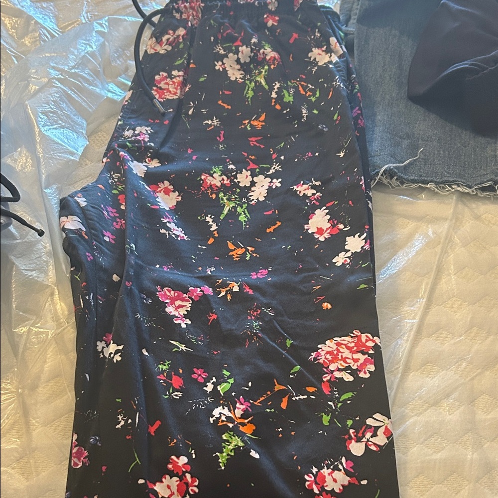 Diesel Women's Floral Black Jeans